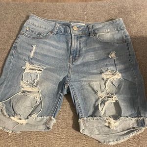 DENIM SHORTS WOMEN SIZE M